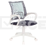 Кресло компьютерное Бюрократ CH-W695NLT TW-04 TW-12 темно-серый, сетка/ткань, крестовина пластик, пластик белый, фото19