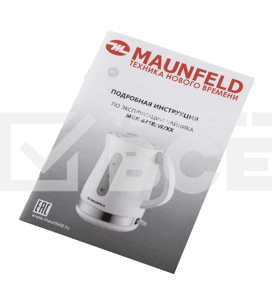 Чайник электрический Maunfeld MGK-631W
