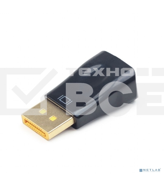 Переходник DisplayPort - VGA Cablexpert A-DPM-VGAF-01, 20M/15F, пакет