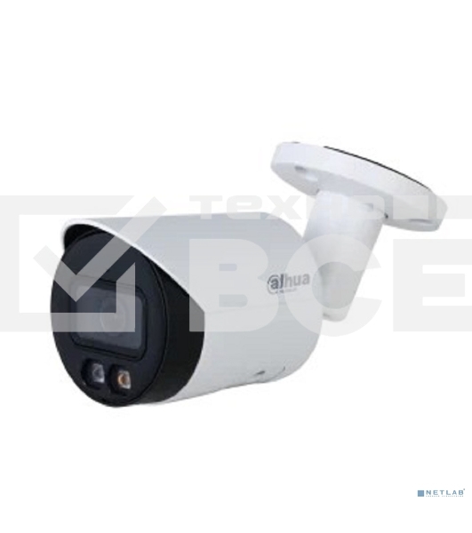 Видеокамера Dahua DH-IPC-HFW2449SP-S-IL-0360B уличная цилиндрическая IP-видеокамера 4Мп 1/2.7” CMOS объектив 3.6мм