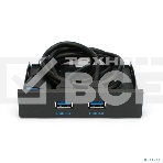 Планка USB 3.0 на переднюю панель 3.5' Gembird, FP3.5-USB3-2A, 2xUSB-A 3.0, фото 1