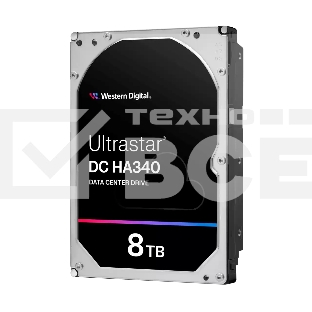 Серверный диск HDD WD Ultrastar DC HA340 8TB <WUS721208BLE604> SATA3 3.5