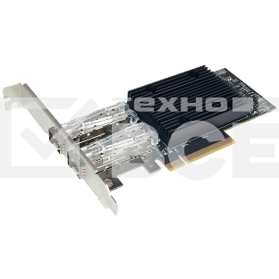 Сетевая карта SUNRICH TECHNOLOGY N-1100 25G Dual Port SFP28 Ethernet Adapter with Broadcom BCM57414 chipset