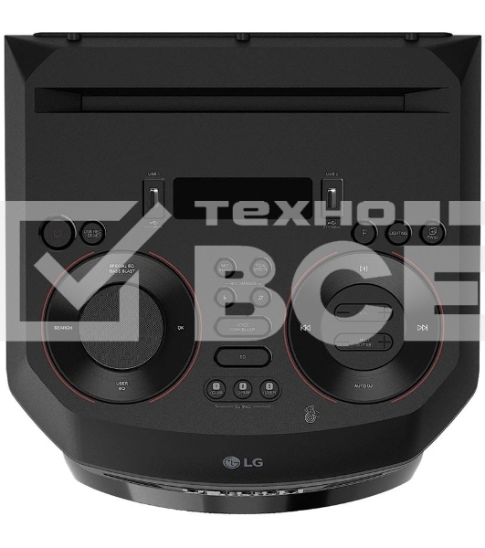 Минисистема LG XBOOM RNC5 черный 300Вт FM USB BT