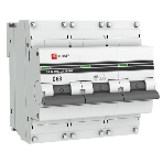 Выключатель автоматический EKF mcb47100-3-63C-pro 3P 63А (C) 10kA ВА 47-100 EKF PROxima, фото3