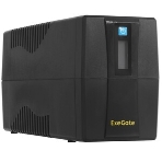 Источник бесперебойного питания ExeGate Smart LB-800.LCD.AVR.2SH.USB (800VA/480W, LCD, AVR, 2*Schuko, USB, батарея 12V 9Ah, Black), фото20