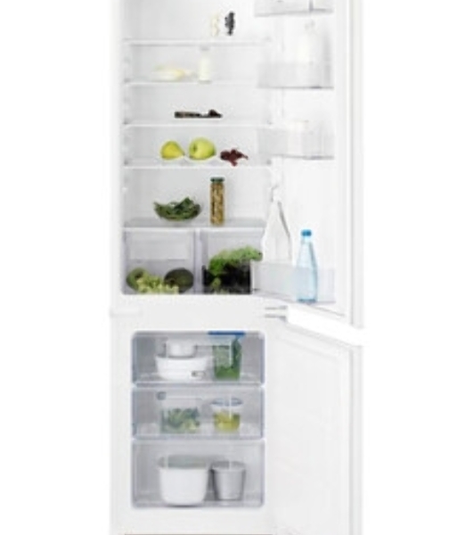Встраиваемый холодильник Electrolux RNT2LF18S (без No Frost, электронное управление, класс A+, полезный объем: 272 л (195 + 72 л), 54x54.9x177.9 см, белый)