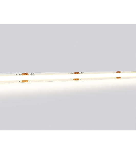 Светодиодная лента Ambrella light GS4702 COB 480Led /12W m/ 24V IP20 4500K/ 5000*8*1.54mm (2 конт.)