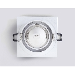 Светильник встраиваемый Ambrella light TN102726 WH белый GU5.3 92*92*23, фото 1