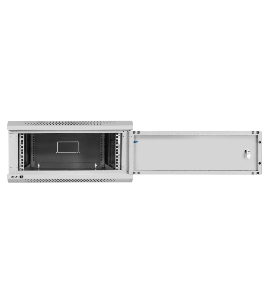 Шкаф телекоммуникационный 19' настенный 4U ExeGate EC-WM-4U.600.M.GREY (19”, 4U, 600x600x280mm (ШхГхВ), передняя дверь металл, съемные боковые панели, пыле- и влагозащита IP23, светло-серый RAL 7035)