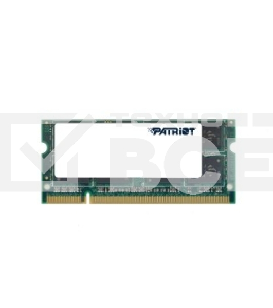 Оперативная память Patriot Signature, DDR4, 16GB (1x16 GB), 2666 MHz, CL19, SO-DIMM