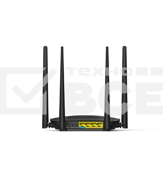 Маршрутизатор Tenda AC5 1200Mbps 11AC wave2Router, MU-MIMO,1Ghz CPU，4X5dbi Antennas, 1X100Mbps WAN, 3x100Mbps LAN,WiFi On/Off Switch,Universal Rep