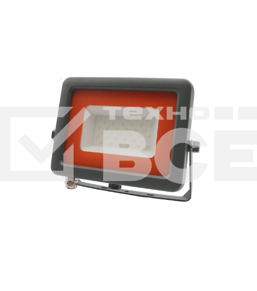 Прожектор светодиодный PFL-S2-SMD-30w 30Вт IP65 с клапаном JazzWay 2853295D