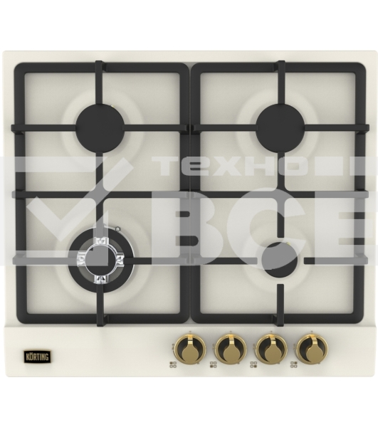 Газовая варочная панель Korting HG 661 CTGB