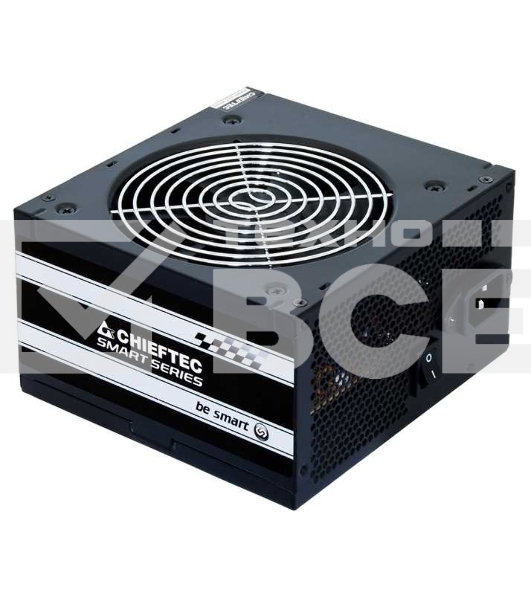 Блок питания Chieftec RTL GPS-600A8, 600Вт, 80 PLUS, 120мм, черный