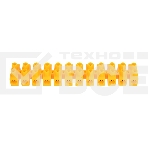 Клеммная винтовая колодка KВ-25 10-25, ток 60 A, полиэтилен желтый Rexant (10 шт./уп.), фото3
