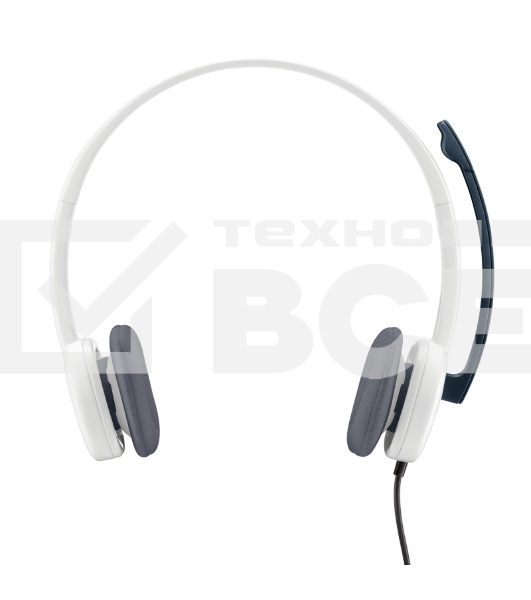 Наушники с микрофоном Logitech H150 белый накладные оголовье (981-000350)