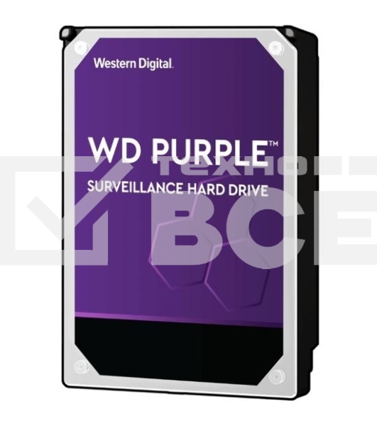 Жесткий диск Western Digital  Original SATA-III 18Tb WD181PURP Video Purple Pro (7200rpm) 512Mb 3.5