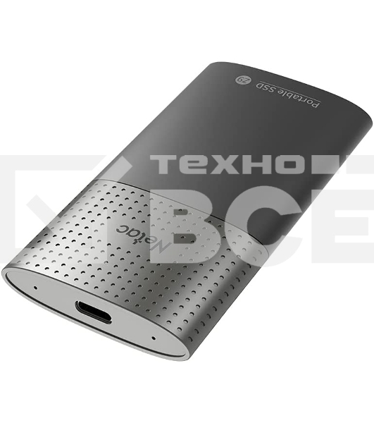 Накопитель SSD External Netac 2.0Tb Z9 <NT01Z9-002T-32BK> (USB3.2, up to 550/480MBs, 90х47.5х11.5mm, Aluminium+Plastic)