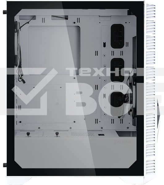 Компьютерный корпус MIDITOWER ATX W/O PSU Z3 ICEBERG WHITE ZALMAN