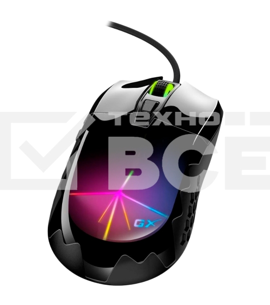Мышь проводная Genius Scorpion M715 черный, 7200 dpi, USB, кнопки - 6
