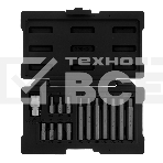 Набор бит STELS 11313hex хвостовик-шестигранник 1/2'' crv 10мм 15предм., фото3