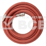 Шланг пневматический резиновый Stels 57021 10x16мм, 24 бар, армированный, быстросъем, 10 м, фото8