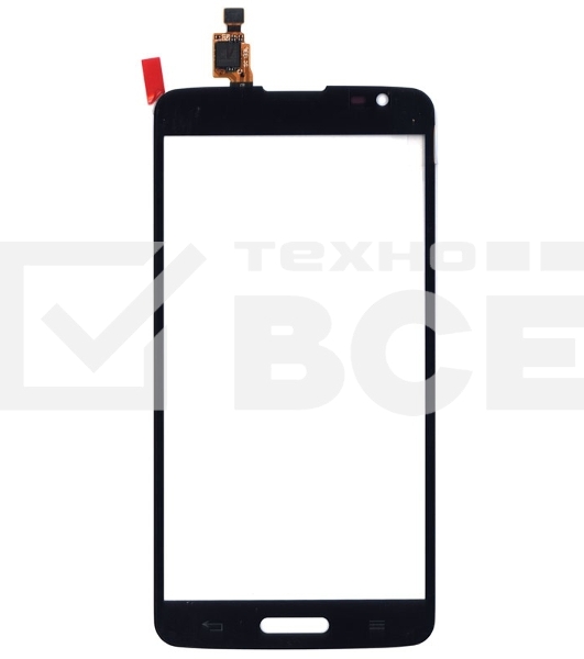 Сенсорное стекло (тачскрин) для LG G PRO LITE D680 D684, черное