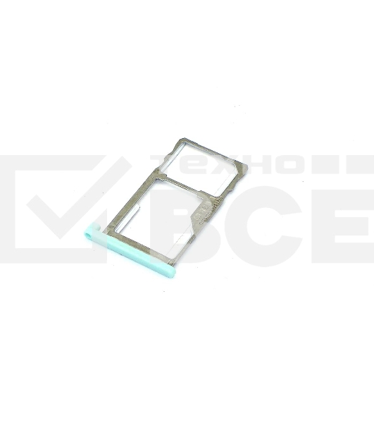 Лоток для SIM-карты Meizu M5 голубой