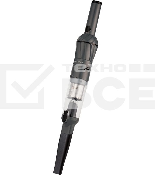 Пылесос автомобильный Coolfort CF-3060 черный, 85Вт, уборка сухая, пылесборник контейнер 0,2 л