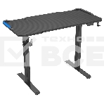 Стол Cactus CS-ED-GBK столешница МДФ карбон, каркас черный, фото9