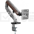 Кронштейн для мониторов Ultramounts UM734WD серый/коричневый 17'-27' макс.7кг крепление к столешнице поворот и наклон, фото12