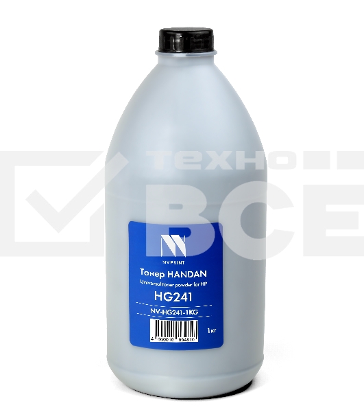 Тонер NVPrint HANDAN для HP HG241 (1кг) HP LJ M102/M130/M104a Pro/M132/M203/M227/M206dn/M230sdn/M106/M134 совместимый