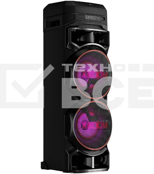 Минисистема LG XBOOM RNC9 черный 1000Вт FM USB BT