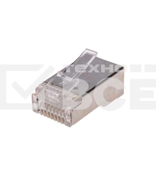 Разъем сквозной RJ-45 Rexant (8P8C) под витую пару, FTP, CAT 5e (1 шт)