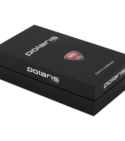 Электрическая зубная щетка PETB 0101 BL/TC (POLARIS), Черный