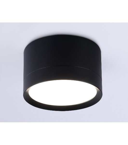 Светильник Ambrella light TN52357 BK черный GX53 max 12W D82*50