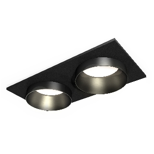 Комплект встраиваемого светильника Ambrella light XC6526021 SBK черный песок MR16 GU5.3 (C6526, N6131)