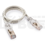 Патч-корд FTP Cablexpert кат.5e, 0.5м, литой, многожильный (серый), фото6