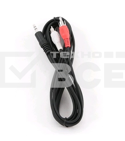 Кабель аудио Gembird Jack3.5 / 2xRCA, 2.5м
