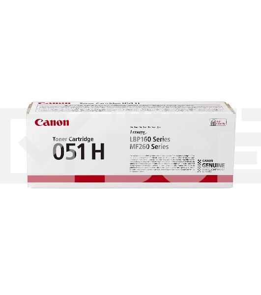 Картридж лазерный CANON 051H BK черный (4100 стр.) для CANON LBP162dw