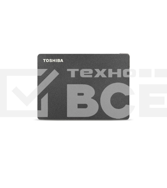 Внешний HDD 2.5' Toshiba Canvio Gaming, 4TB, USB 3.2 Gen 1 Type-A, 5400 rpm, черный