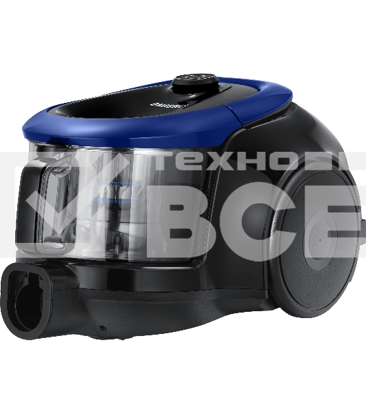 Пылесос Samsung VC18M21A0SB синий, 380/1800 Вт, уборка сухая, пылесборник контейнер 1.5 л