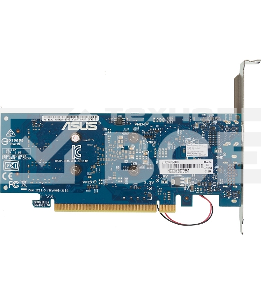 Видеокарта AsusGT1030-2G-BRK nVidia GeForce GT 1030 2048Mb 64bit GDDR5 1228/6008/HDMIx1/DPx1/HDCP PCI-Elow profile Ret