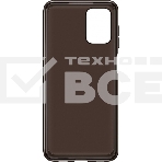 Чехол (клип-кейс) Samsung для Samsung Galaxy A12 Soft Clear Cover черный (EF-QA125TBEGRU), фото3