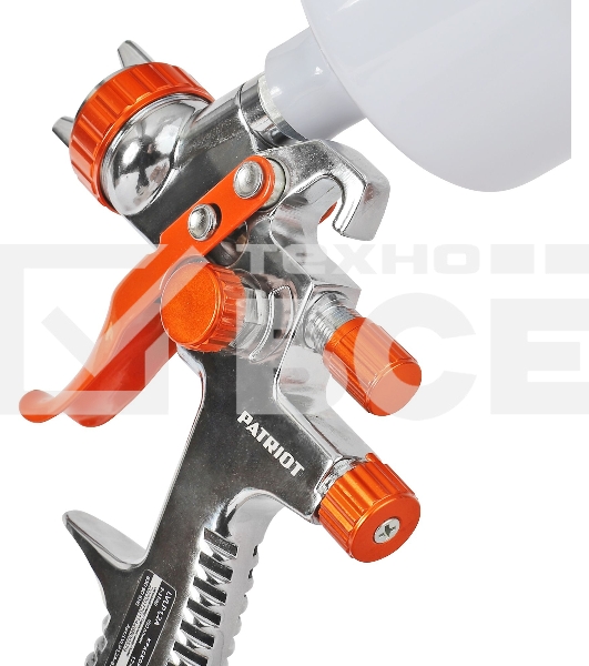 Краскораспылитель Patriot LVLP 1.2A 150л/мин соп.:1.2мм бак:0.6л