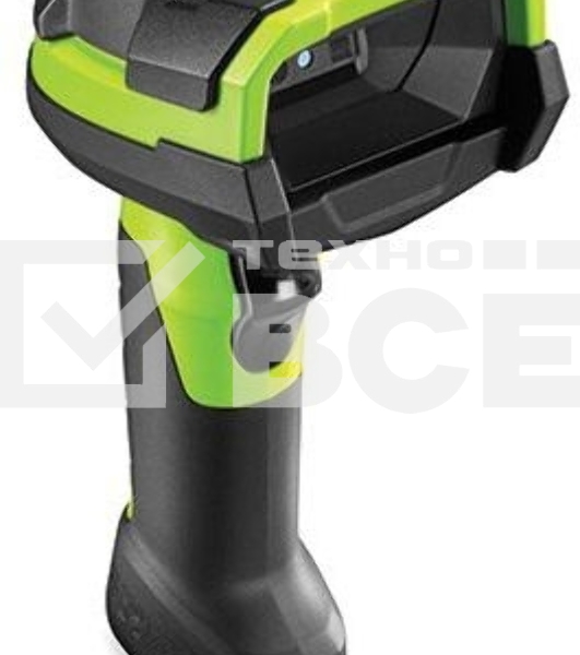 Сканер штрих-кода ручной Zebra DS3608 (DS3608-SR3U4600VZW) 2D имидж, проводной, USB, зеленый/черный