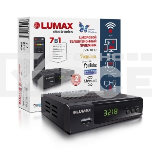 Цифровой телевизионный приемник LUMAX DV3218HD