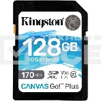 Карта памяти Kingston 128GB SDXC Canvas Go Plus 170R C10 UHS-I U3 V30 EAN: 740617301458, фото14