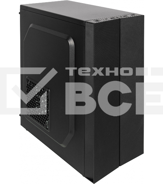 Компьютерный корпус Accord ACC-CL292B черный без БП ATX 1x120mm 2xUSB2.0 1xUSB3.0 audio